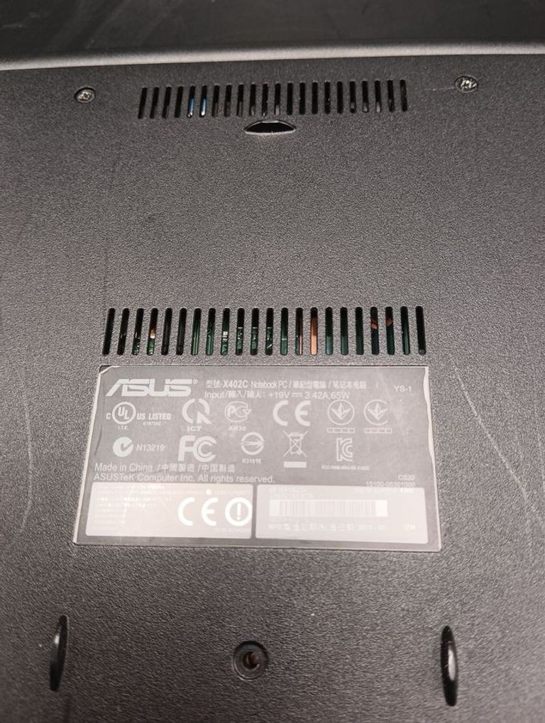 Asus 14/core i3 3217u ddr3/4gb ddr3/hdd 500 gb/ssd *відсутній/*інтегрована Код:01-200903835. Зображення 6