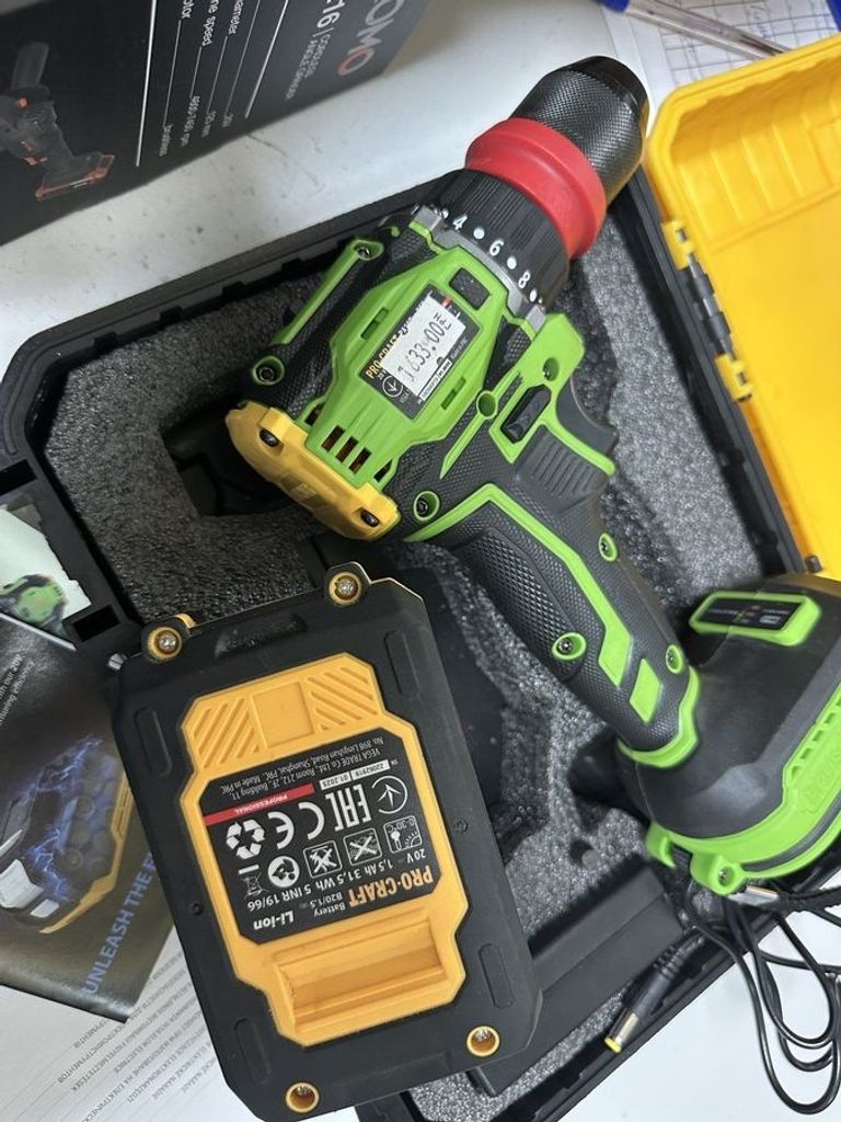 Дешиво Procraft PA-18 Pro DFR 1 АКБ 1.5Аг (001815) с ломбарда