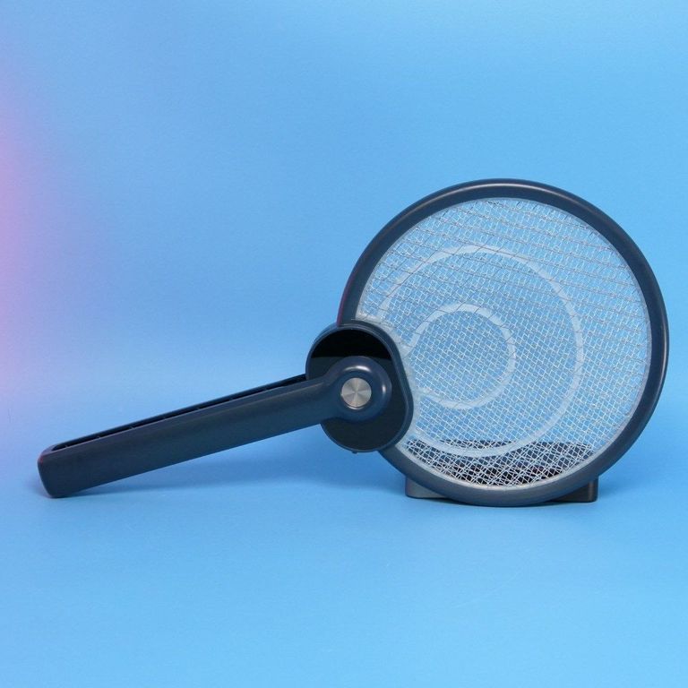 Дешево Fly swatter ракетка для комах на акумуляторі. з ломбарду