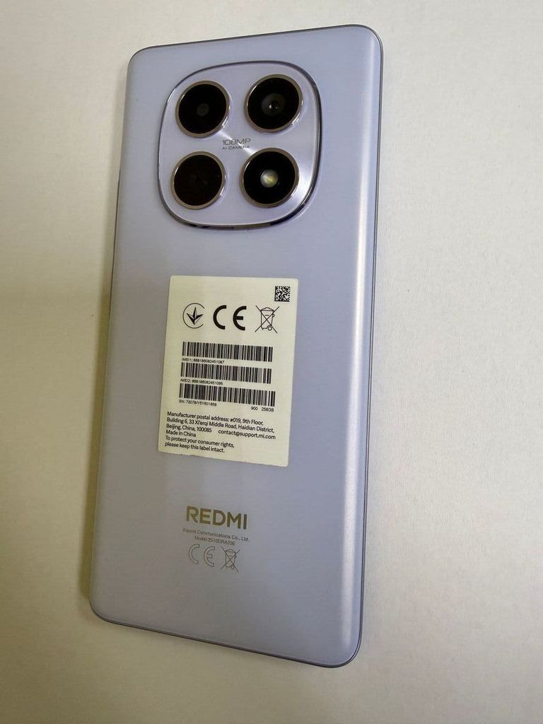 Дешево Xiaomi Redmi Note 15 8/256GB Midnight Black з ломбарду