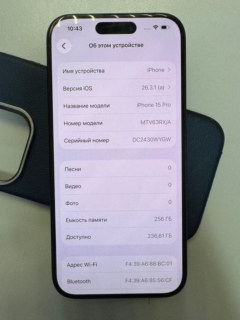 Apple iphone 15 pro 256gb Код:01-200938012. Зображення 6