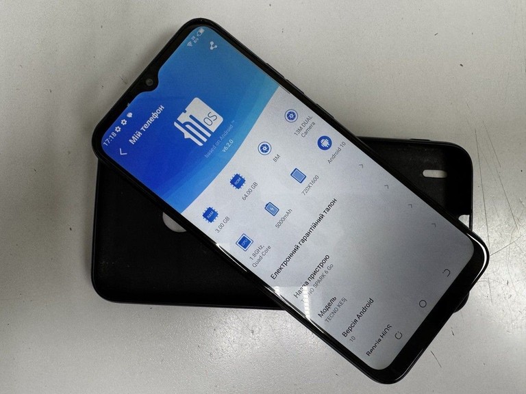 Оголошення Tecno spark 6 go ke5j 3/64gb Б/У