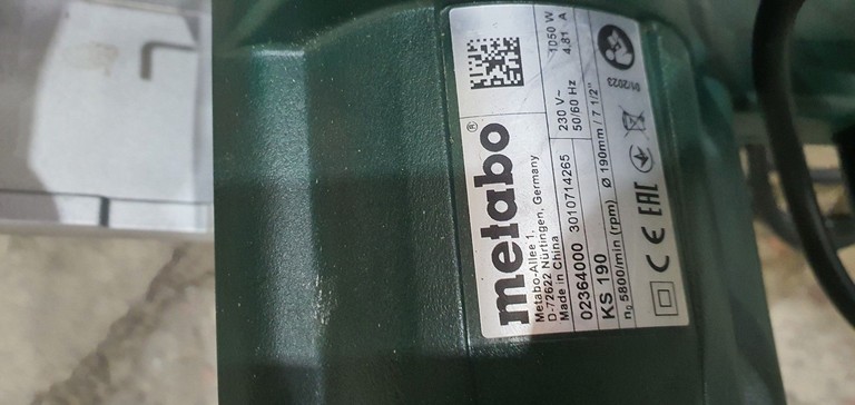 Дешево Metabo ks 190 з ломбарду
