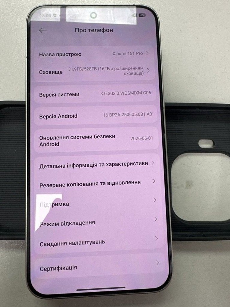 Купити Xiaomi 15T Pro 12/512GB Black Б/У