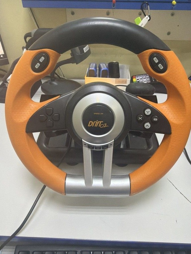 Купить Speed-Link drift o.z. racing wheel pc,-orange Б/У