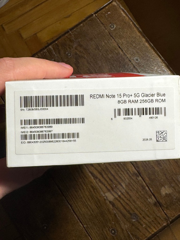 Xiaomi Redmi Note 15 Pro+ 8/256GB Glacier Blue Код:null. Зображення 7