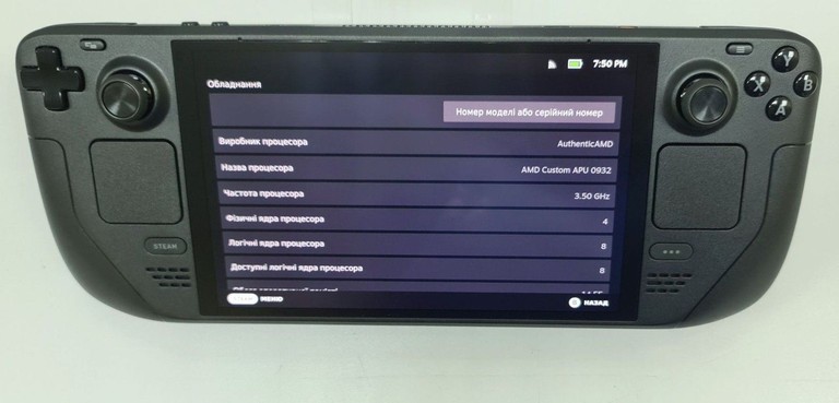 Valve Steam Deck OLED 1 TB Код:01-201166782. Изображение 5