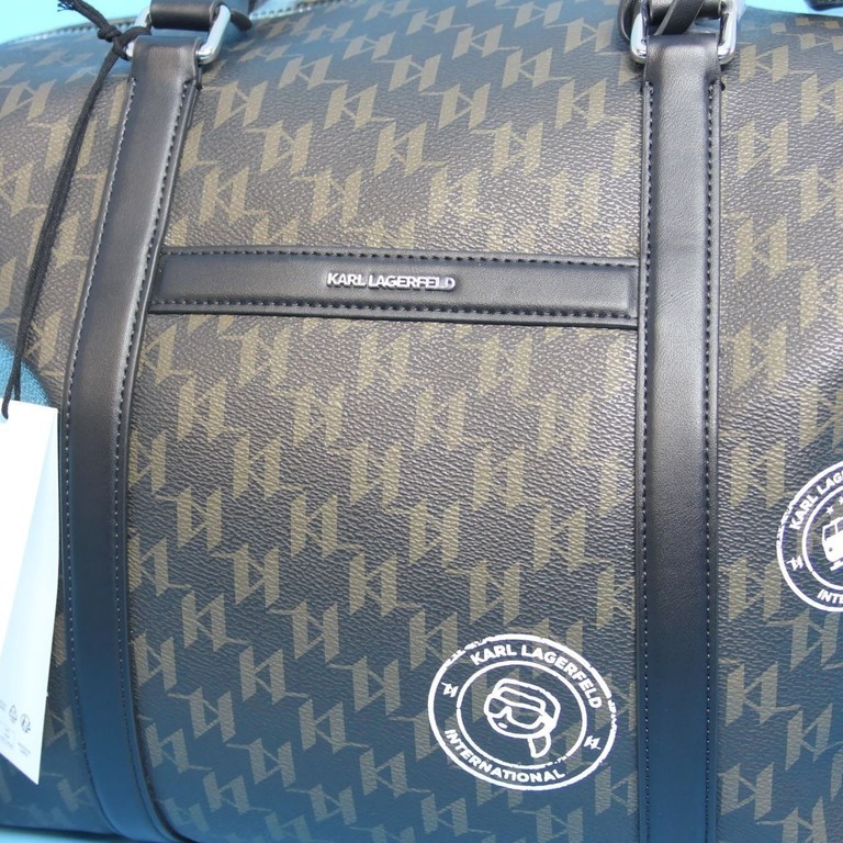 Karl Lagerfeld Ikon Monogram Коричнева B1W30252 кросбоді. Код:null. Изображение 8