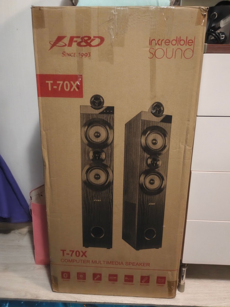 Объявление F&D T-70X Black Б/У
