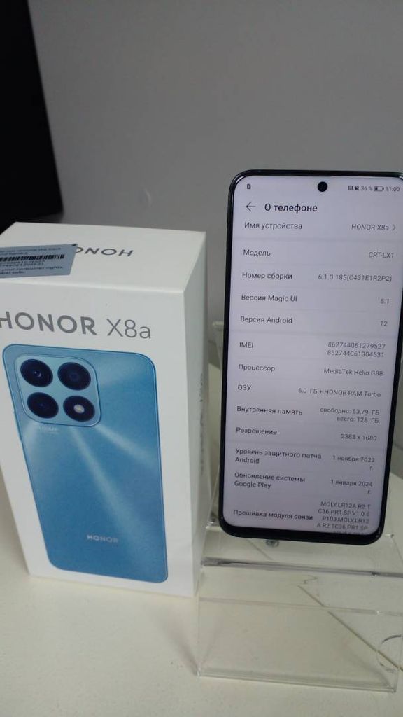 Huawei honor x8a crt-lx1 6/128gb