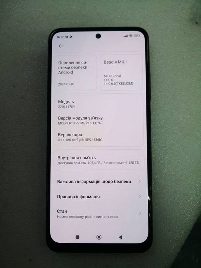 Xiaomi redmi note 11s 6/128gb