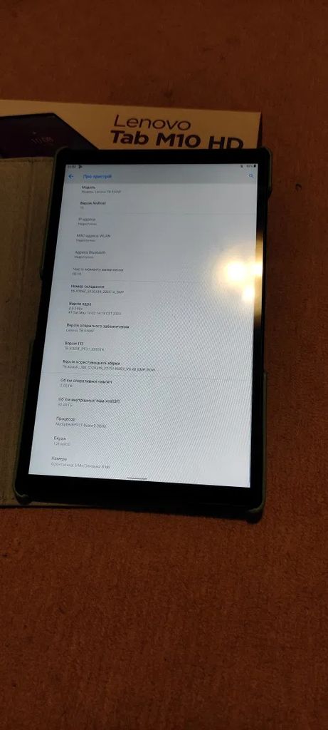 Lenovo Tab M10 TB-X306F HD (2nd Gen) 2/32GB Wi-Fi Iron Grey (ZA6W0015UA)