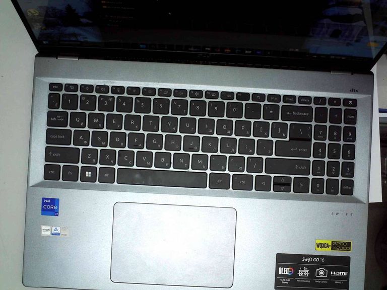 Купить Acer swift go 16 sfg16-71 Б/У