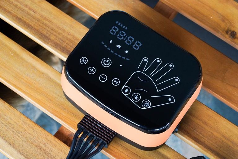 Робот тренажер для лівої руки та пальці, врозмір XL. Акумуляторний. Реабілітація після травм з дзеркальною перчаткою. Код:null. Зображення 5