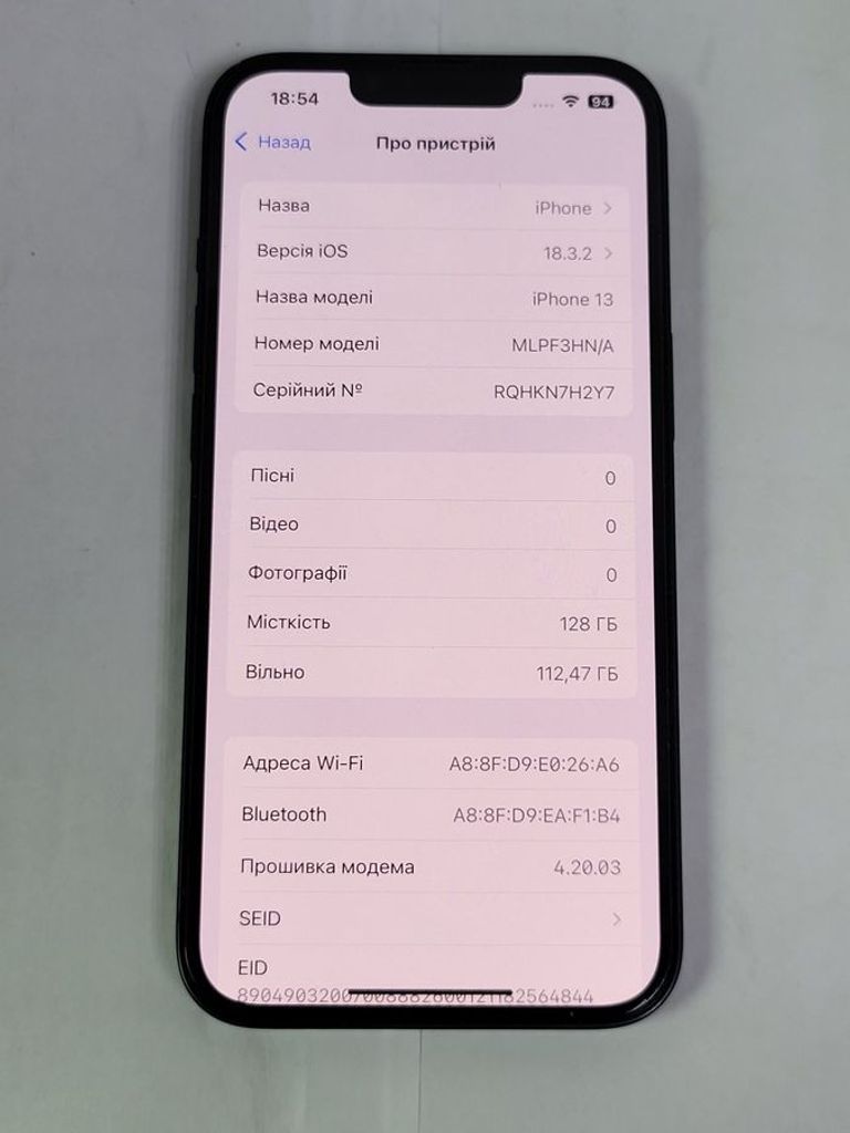 Apple iPhone 13 128GB Blue (MLPK3) Код:01-200805334. Зображення 6