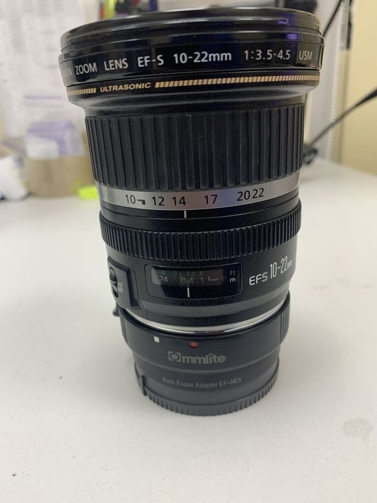 Дешиво Canon EF-S 10-22mm f/3,5-4,5 USM с ломбарда