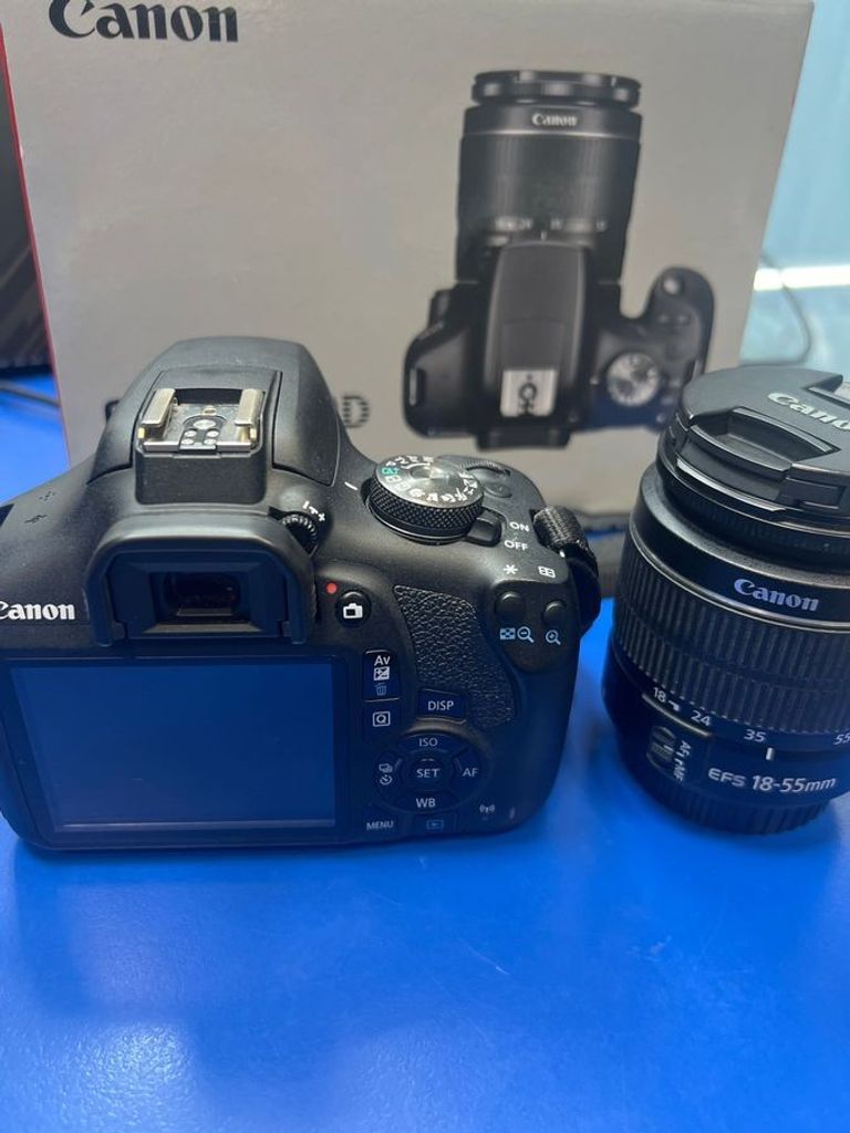 Объявление Canon eos 2000d kit ef-s 18-55mm f/3.5-5.6 iii Б/У