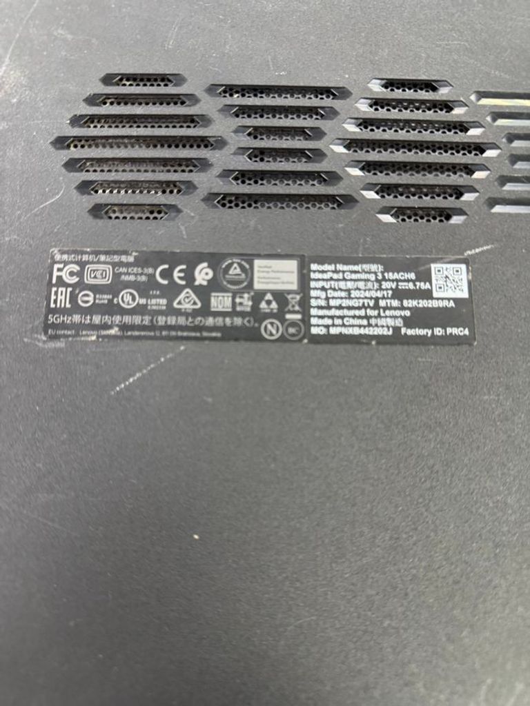 Розпродаж Lenovo 15/ryzen 5 5500h ddr4/16gb ddr4/hdd *відсутній/ssd 512 gb/geforce rtx2050 4gb, продавець Техноскарб