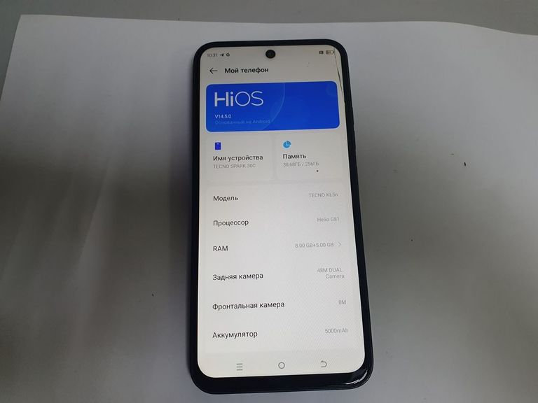 Купити Tecno spark 30c kl5n 8/256gb Б/У