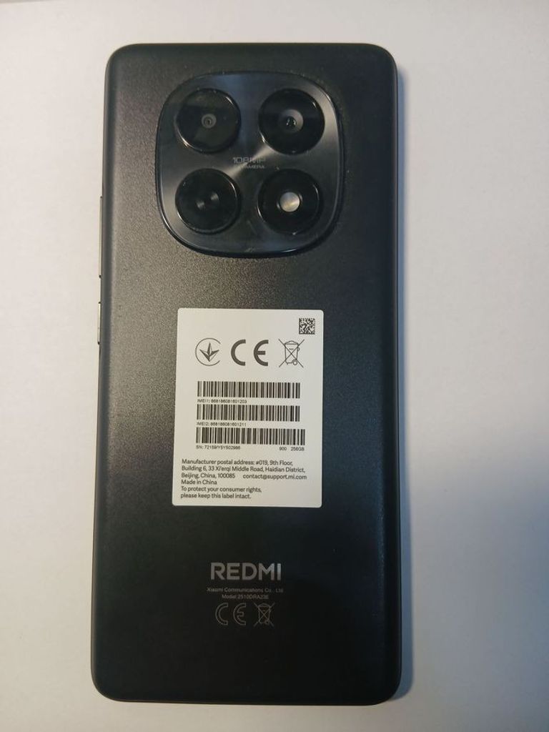 Xiaomi Redmi Note 15 8/256GB Midnight Black Код:01-200881725. Зображення 6