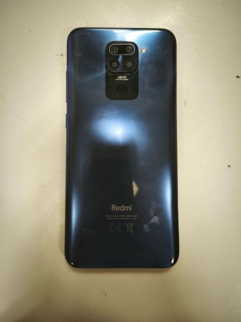 Купить Xiaomi Redmi Note 9 4/128GB Blue (no NFC) Б/У