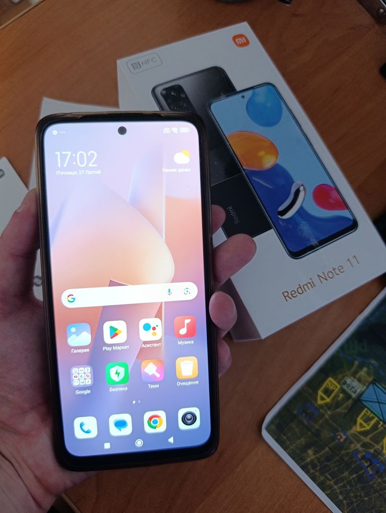 Купить Xiaomi Redmi Note 11 6/128GB Graphite Gray Б/У
