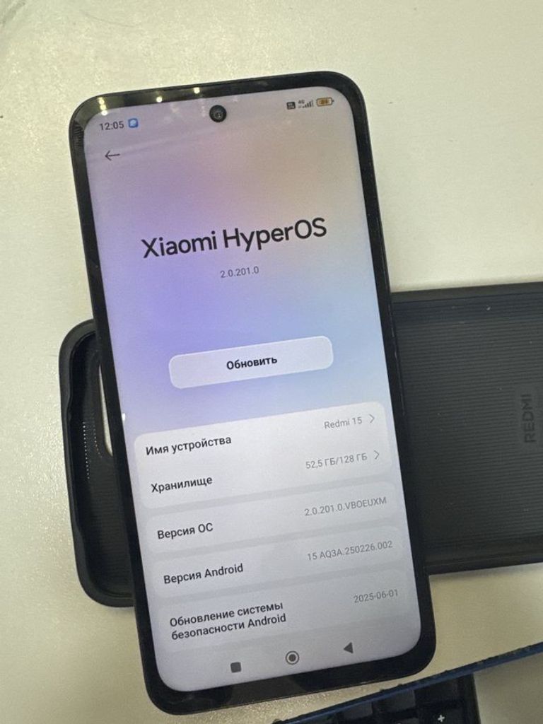 Оголошення Xiaomi redmi 15 4g 6/128gb Б/У