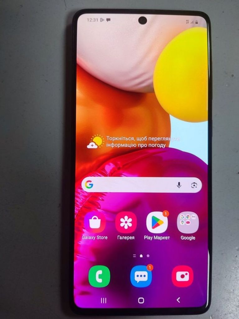 Объявление Samsung galaxy a71 sm-a715f 6/128gb Б/У