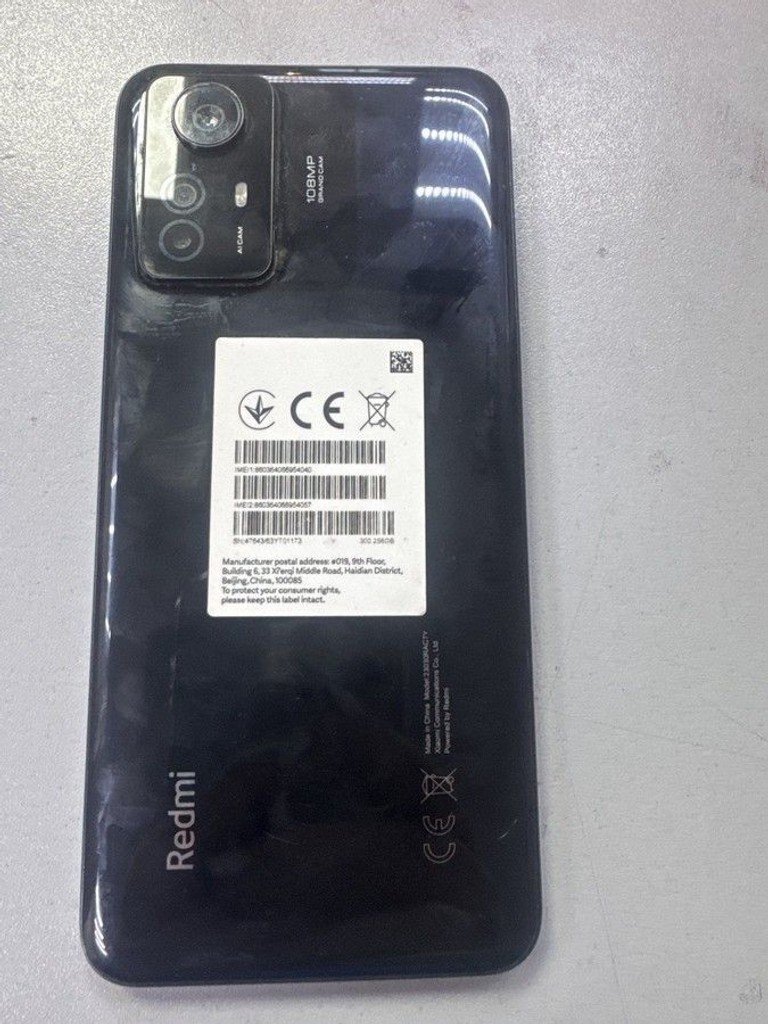 Объявление Xiaomi redmi note 12s 8/256gb Б/У