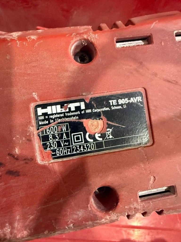 Дешиво Hilti te 905-avr с ломбарда