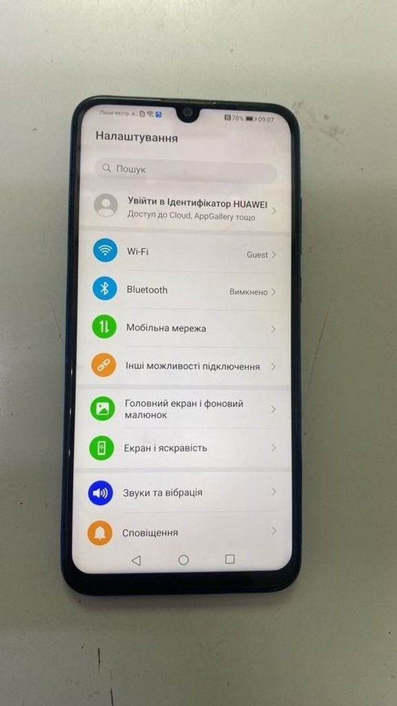 Оголошення Huawei p smart plus 2019 3/64gb Б/У