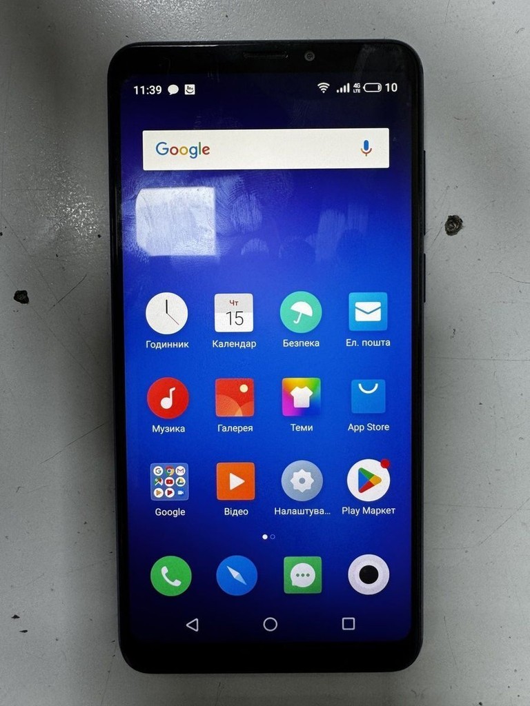 Оголошення Meizu Note 8 4/64GB Black Б/У