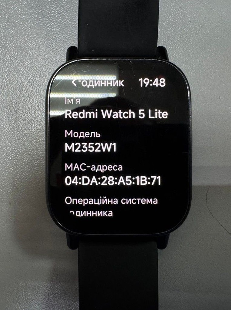 Оголошення Xiaomi redmi watch 5 lite Б/У