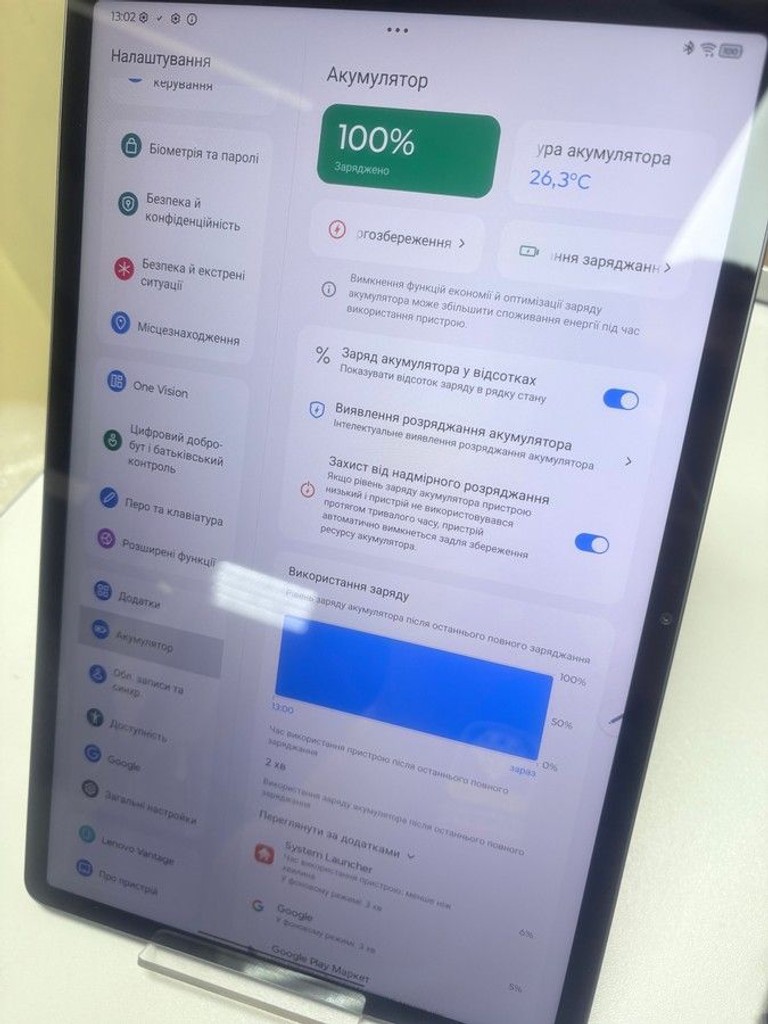 Lenovo Idea Tab Pro 8/256GB WiFi Seafoam Green + Pen (ZAE40149DE) Код:01-201015742. Зображення 6