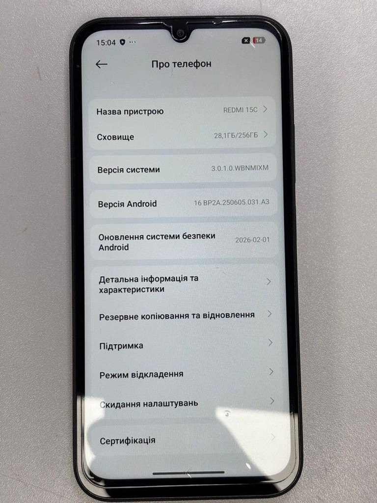 Xiaomi redmi 15c 4g 8/256gb Код:01-201018272. Зображення 5