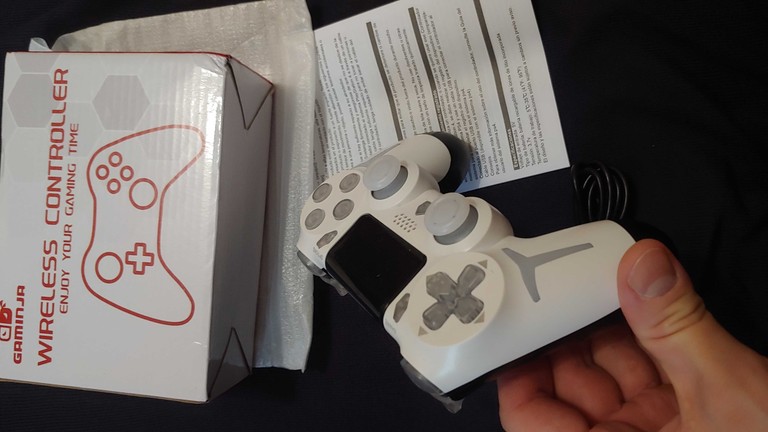 Джойстик Dualshock 4 Ps3 Ps4 ПК Android Gaminja P412 Подсветка геймпад новый Код:null. Зображення 10