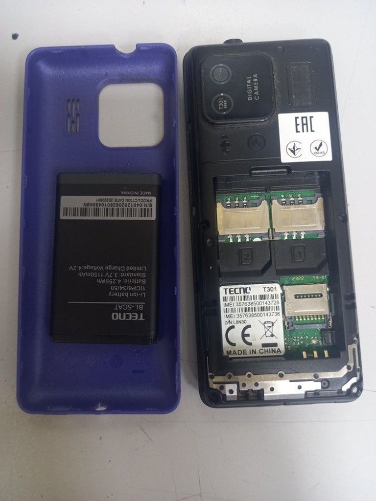 Tecno t301 Код:01-201088260. Изображение 5