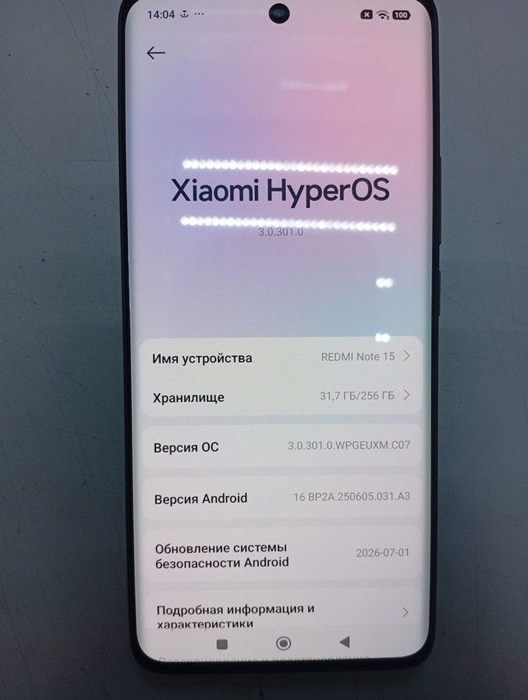 Xiaomi Redmi Note 15 4G 8/256GB Black Код:01-201092649. Зображення 6