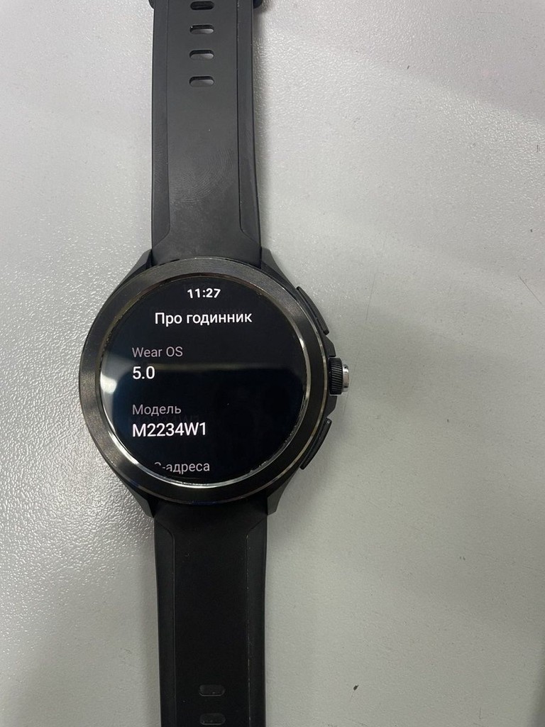 Дешево Xiaomi watch 2 pro bluetooth case with fluororubber strap з ломбарду