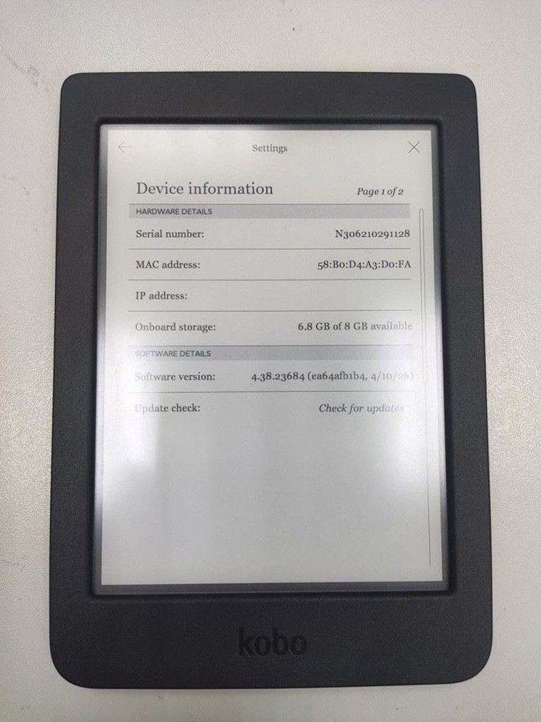 Купити Kobo nia n306 Б/У