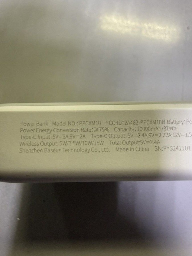 Купити Baseus magnetic wireless charging power bank 10000mah 20w ppcxm10 Б/У