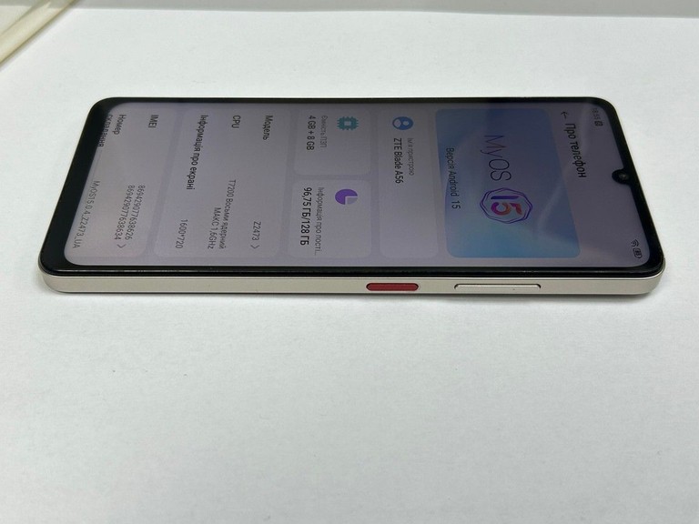 Zte blade a56 4/128gb Код:01-201126694. Зображення 7