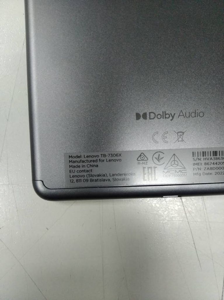 Lenovo tab m7 tb-7306x 2/32gb lte Код:01-200352548. Изображение 5