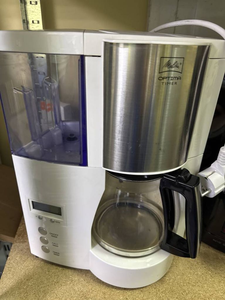 Объявление Melitta Optima Timer White Б/У