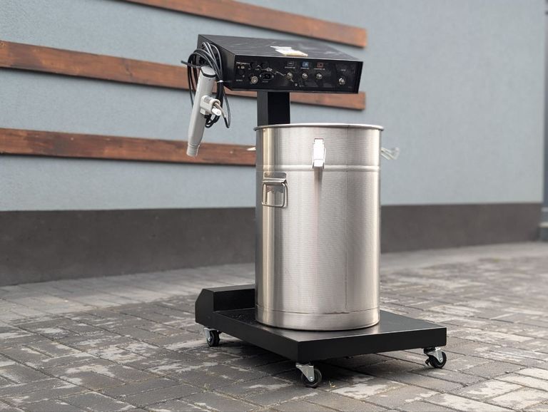 VEVOR, набір для електростатичного порошкового фарбування 50 Вт 100 КВ з 50-літровим Код:null. Зображення 7