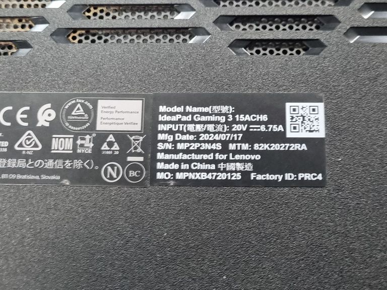 Lenovo 15/ryzen 5 5500h ddr4/8gb ddr4/hdd *відсутній/ssd 512 gb/geforce rtx2050 4gb Код:01-200603719. Зображення 9