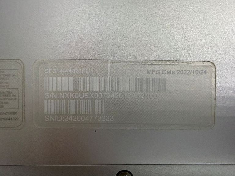 Acer 16/ryzen 5 5625u ddr4/8gb ddr2/ssd 512 gb/*інтегрована Код:01-200625253. Изображение 7