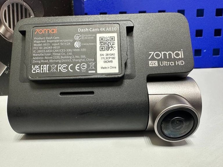 Дешиво 70Mai hdr dash cam set 4k a810-2 с ломбарда