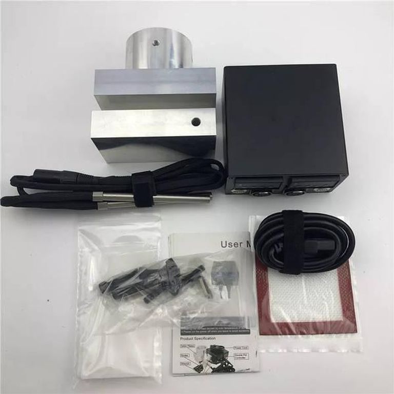 Presstool 3x5 дюйма з двома стрижнями та подвійним контролером PID Код:null. Изображение 5