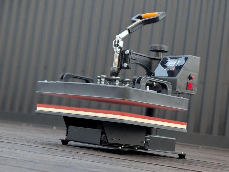 TOPDEEP 5 в 1, відкидний термопрес 30x40 см, для сублімації, багатофункціональний термопрес для футболок, комбінований Код:null. Изображение 5